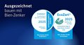 Bien-Zenker bestätigt doppelte Stärke: CrefoZert und EcoZert auch 2025 verliehen